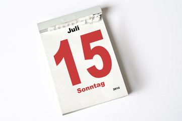 15. Juli 2012