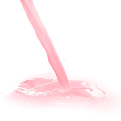 strawberry milk splash