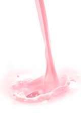 strawberry milk splash