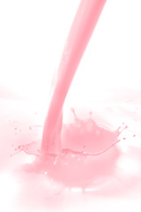 strawberry milk splash