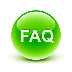 icône question FAQ / frequently asked question FAQ icon