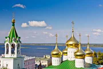Fototapeta na wymiar Kościół w Niżnym Nowogrodzie, Rosja