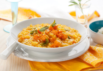pumpkin risotto