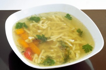 clear soup