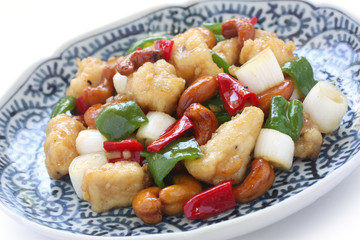 cashew chicken , chinese food