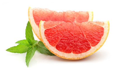 grapefruit with mint