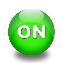 On Button grün key
