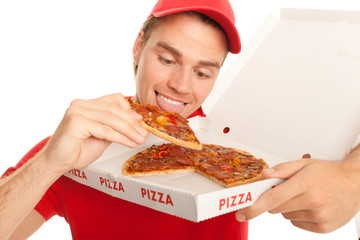 hunger auf pizza