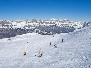 Winter in alps