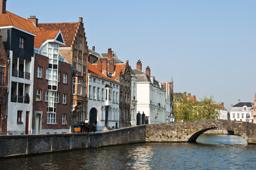 Fototapeta na wymiar Brugge Belgia, miasto z bogatą historią w Europie.