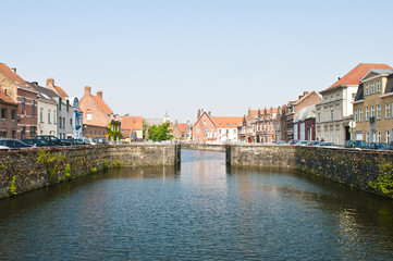 Fototapeta na wymiar Brugge Belgia, miasto z bogatą historią w Europie.