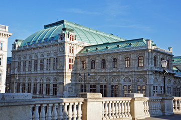 Fototapeta na wymiar oper w Wiedniu