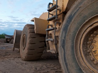 Earth moving digger bucket
