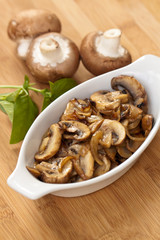 Sauteed Mushrooms and Onions