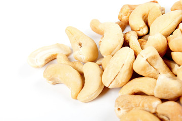 close-up cashews