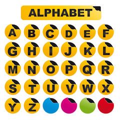 vecteur alphabet