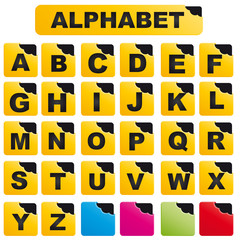 vecteur alphabet