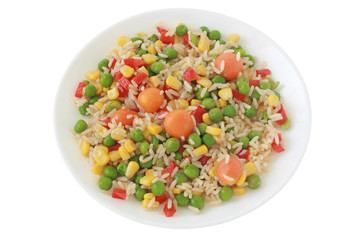 rice with vegetables