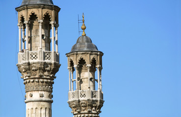 Fototapeta na wymiar Aziziye mosque in Konya