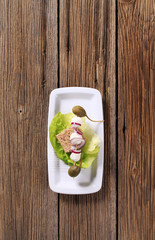 Vegetarian appetizer