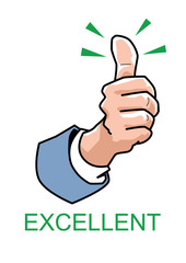 Thumb up - Excellent