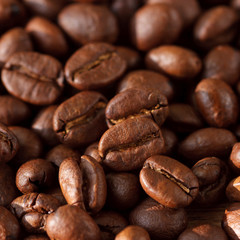 Coffee beans.