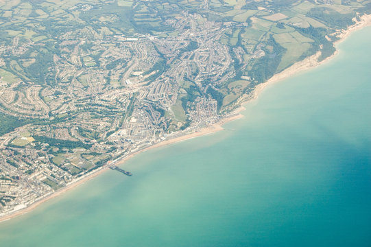 Hastings, East Sussex, Aerial View