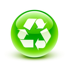 icône recyclage écologie / recycling icon