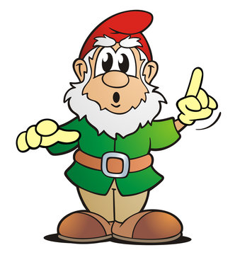 Garden Gnome Amazed