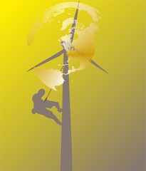 escalando molino © corocota