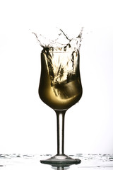wine splash