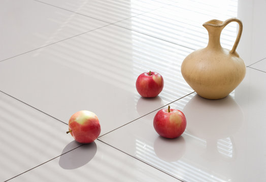 polished gress floor