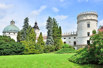 Fototapeta na wymiar Krasiczyn castle, Poland