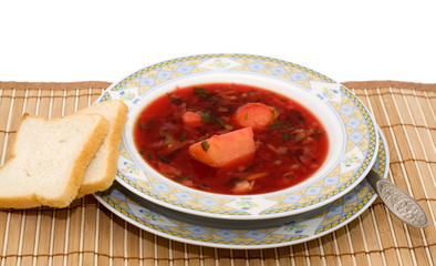 Vegetable soup - borscht