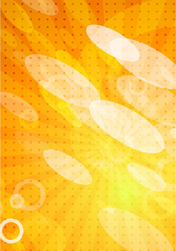 Red and orange abstract vector background