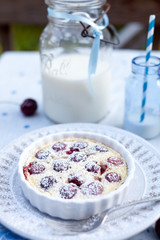 Cherry Clafoutis in Ramekins
