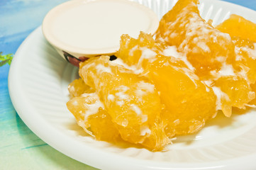 dessert tase delicious of thai food