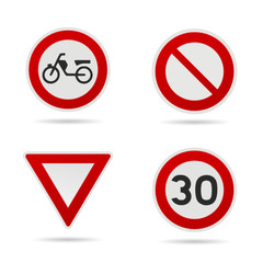 Verkehrszeichen, Schilder & Symbole