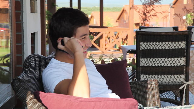 young boy using a phone 3, shoot Canon 5D MarkII