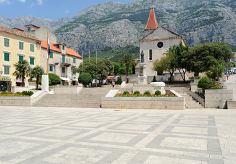 Makarska en Croatie - Place Kačić