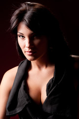 Naklejka premium portrait of a woman