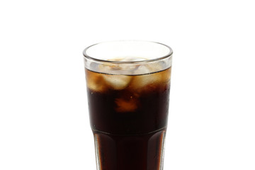 cola isolated in white background