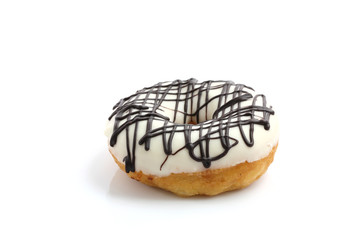 Chocolate Donut isolated in white background
