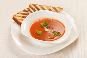 vegetable cream soup