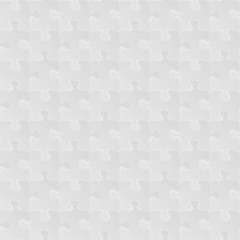 Abstract vector grey seamless puzzle background
