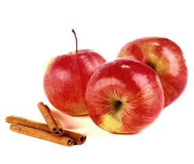 apples and cinnamon