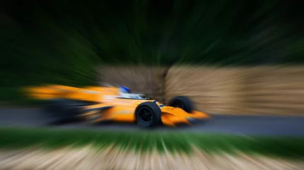 Fototapeten racing car zoom © INFINITY