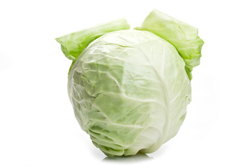 fresh and green cabbage