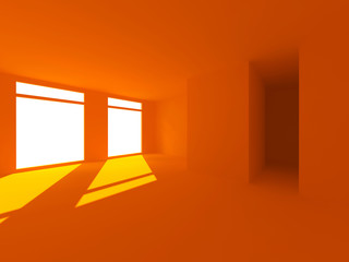 orange room