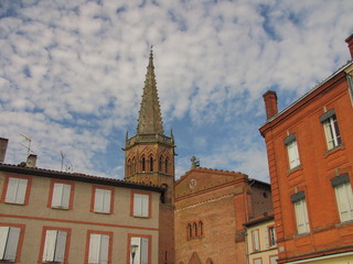 Fototapeta premium Ville de Muret ; Haute-Garonne ; Midi-Pyrénées